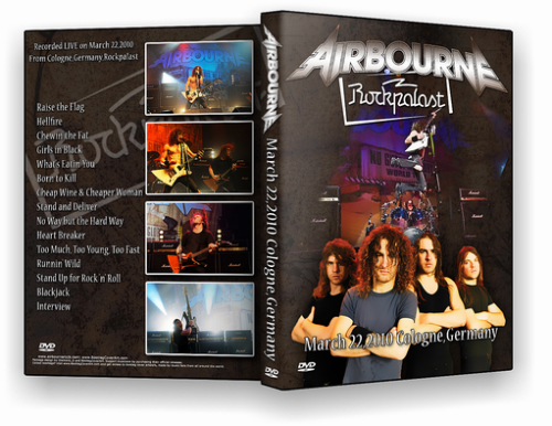 Airbourne - Live in Cologne 2010 (2016)