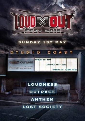 Various Artists - Loud Out Fest (2016) (DVD)