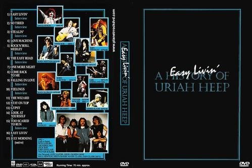 Uriah Heep - Easy Livin'. A History Of Uriah Heep (2018) (DVD)