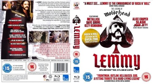 Lemmy Kilmister - Lemmy - 49% Motherfucker, 51% Son of a Bitch (2010) (DVD)