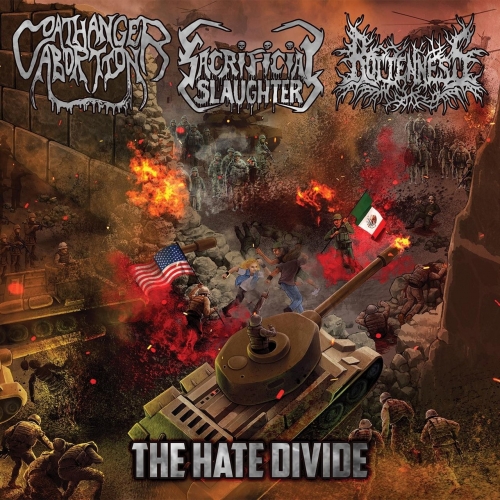 Coathanger Abortion / Sacrificial Slaughter / Rottenness - The Hate Divide (2018)