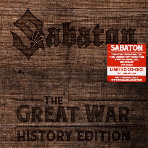 Sabaton - The Great War (3CD Limited Edition) (2019)