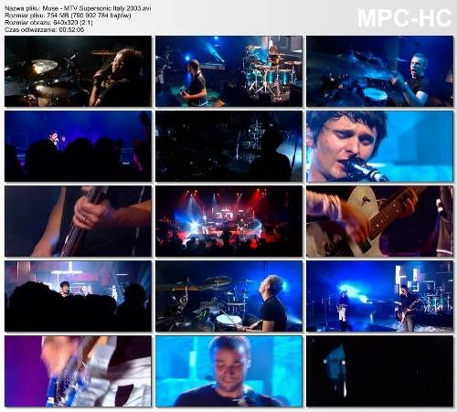 Muse - Live at MTV Supersonic, Italy 2003