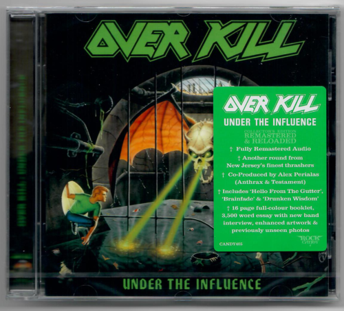 Overkill - Under The Influence [Rock Candy Remaster] 2019