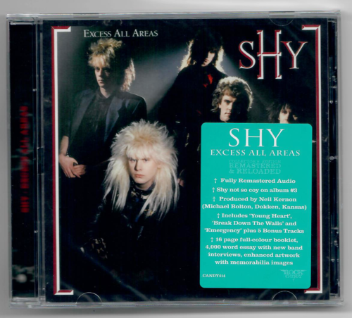 Shy - Excess All Areas (RockCandy Records +4 bonus 2019)