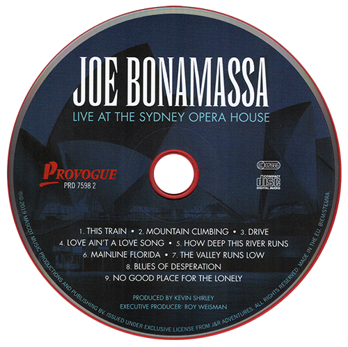 Joe Bonamassa - Live At The Sydney Opera House (2019)