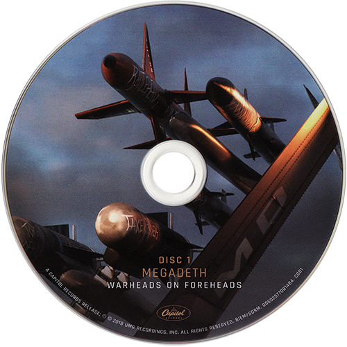 Megadeth - Warheads On Foreheads [3CD] (2019)
