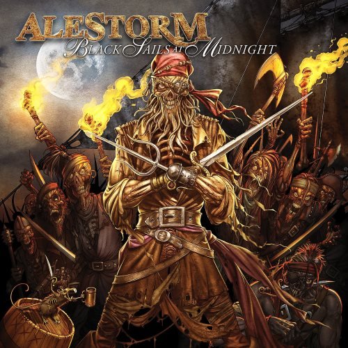 Alestorm - Вlасk Sаils Аt Мidnight (2009)