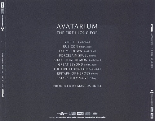 Avatarium - The Fire I Long For (Japanese Edition) (2019)