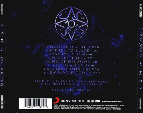 Sons of Apollo - MMXX (Deluxe Edition) (2020)