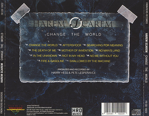 Harem Scarem - Change The World (2020)