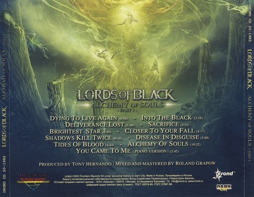 Lords of Black - Alchemy of Souls, Pt. I (Japanese Edition) (2020) + Hi-Res