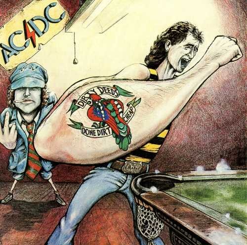 AC/DC - Dirtу Dееds Dоnе Dirt Сhеар (1976)
