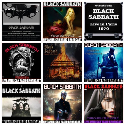 Black Sabbath - Live and Lost and Remaster Box-Set , (10 CD, 2020)