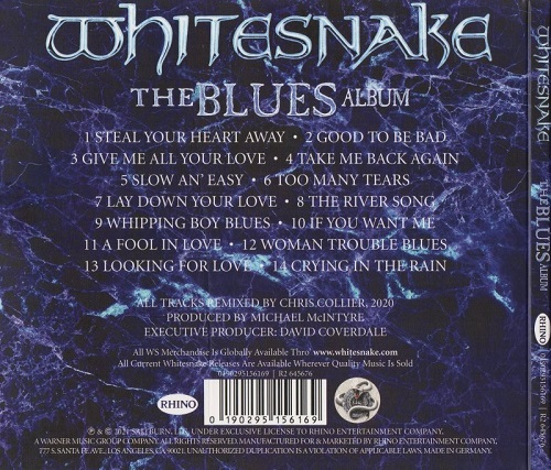 Whitesnake - The BLUES Album (2020 Remix) (2021)