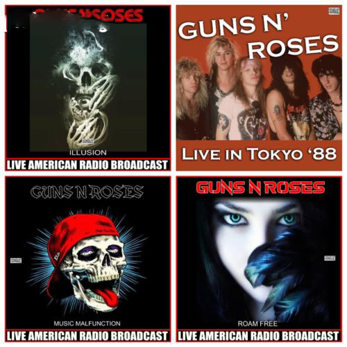 Guns N’ Roses – LIve Box-Set (2021, 6 CD)