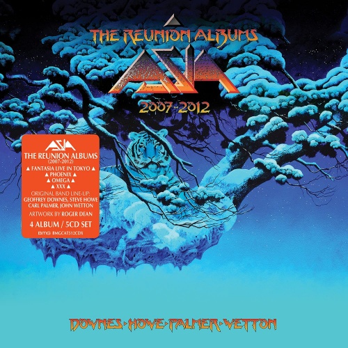 Asia - The Reunion Albums (5CD Box Set) (2021)