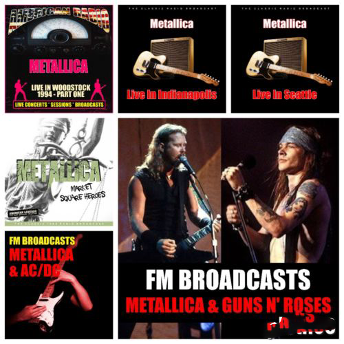 Metallica – Collection Broadcasts/Live/Rare with Marilyn Manson/ AC_DC/Guns N’ Roses (2020)