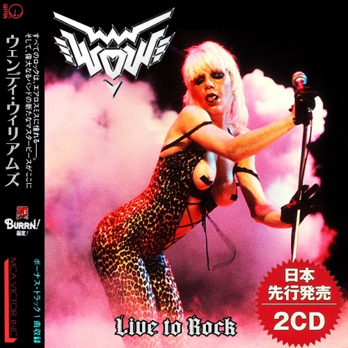 Wendy O. Williams - Live To Rock (2CD Compilation) (2022)