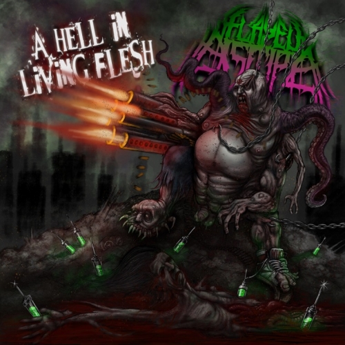 Flayed Disciple - A Hell in Living Flesh (EP) (2022)