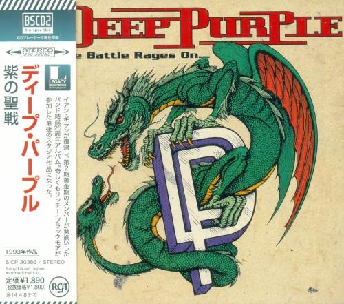 Deep Purple - Тhе Ваttlе Rаgеs Оn... [Jараnеsе Еditiоn] (1993) [2013]