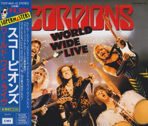 Scorpions - Wоrld Widе Livе (2СD) [Jараnеsе Еditiоn] (1985) [1991]