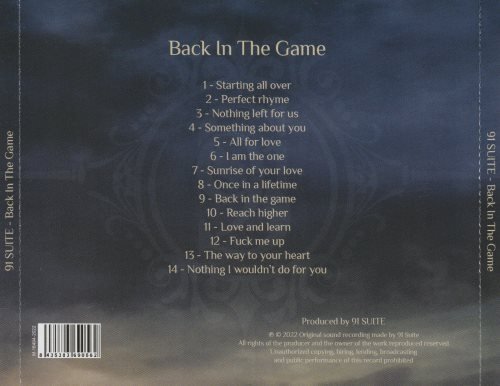 91 Suite - Back In The Game (2022) CD Scans