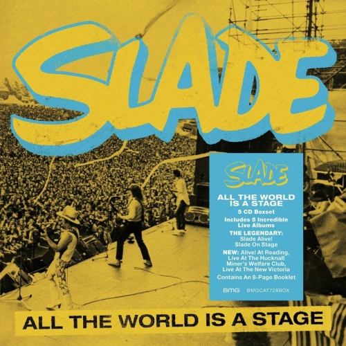Slade - All The World Is A Stage (5CD Live Box Set) (2022)