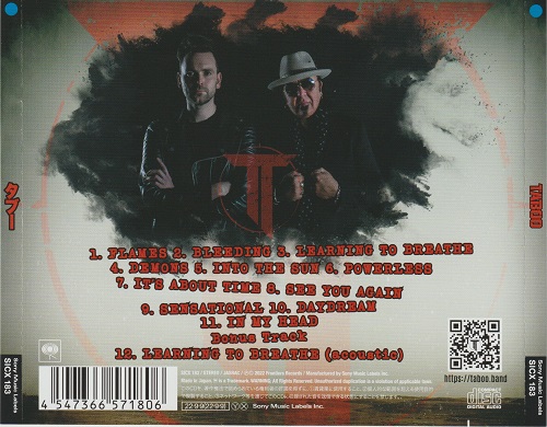 Taboo - Taboo (Japan Edition) (2022)  CD-Rip + Hi-Res