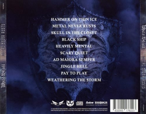 White Skull - Metal Never Rusts (2022) CD+Scans + Hi-Res