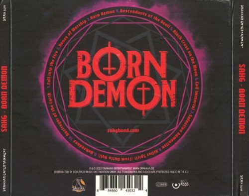 Sahg - Born Demon (2022) CD+Scans + Hi-Res