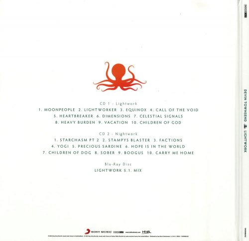 Devin Townsend - Lightwork / Nightwork [2CD+BD] (Artbook Edition) (2022) + Hi-Res + CD-Rip+Scans