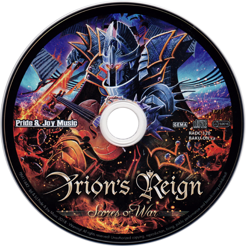 Orion's Reign - Scores of War (Japan Edition) (2019) CD+Scans