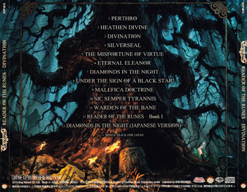 Elvenking - Reader of the Runes - Divination (Japan Editon) (2019) CD+Scans