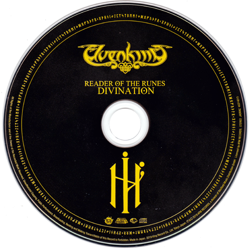 Elvenking - Reader of the Runes - Divination (Japan Editon) (2019) CD+Scans