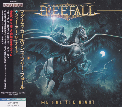 Magnus Karlsson's Free Fall - We Are the Night (Japanese Edition) (2020) CD+Scans