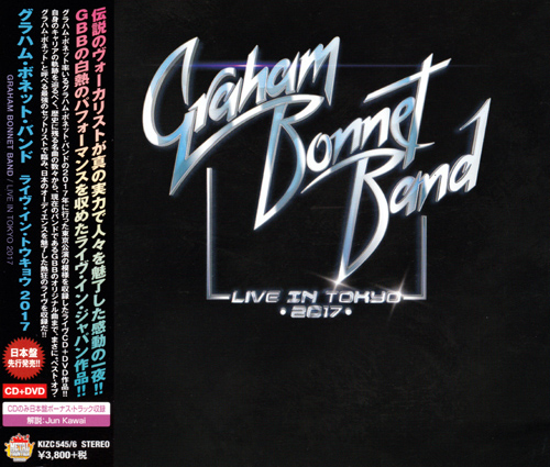 Graham Bonnet Band - Live In Tokyo 2017 [Japanese Edition] (2019) CD+Scans + DVD