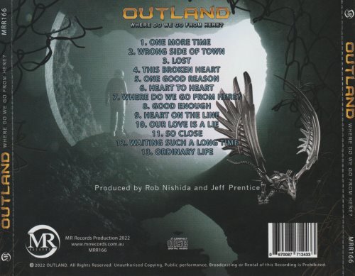 Outland - Where Do We Go From Here (2022) CD+Scans