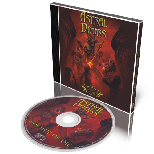 Astral Doors - Worship or Die (2019) CD+Scans