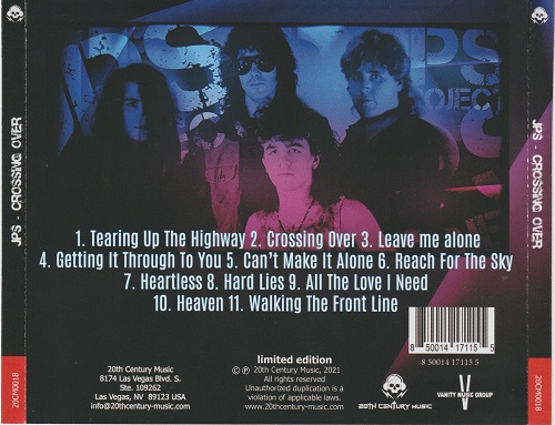JPS Project - Crossing Over (1989) [Remastered 2021] CD+Scans