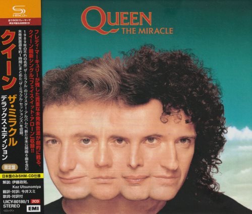 Queen - The Miracle (2CD) [Japanese Edition] (1989) [2022] CD+Scans