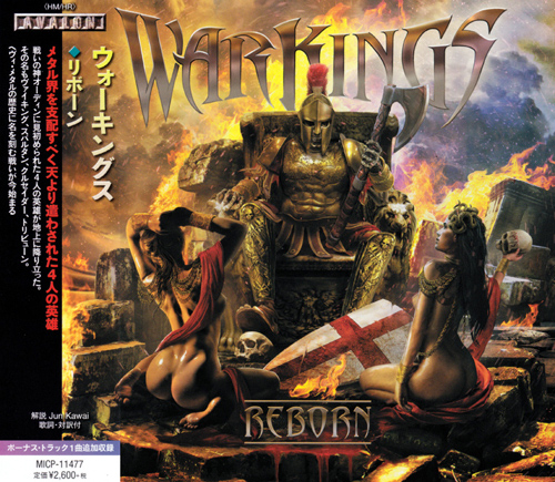 WarKings - Reborn (2018) [Japanese Edition] (Reissued 2019) CD+Scans