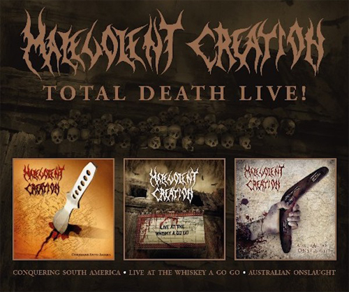 Malevolent Creation - Total Death Live! [3CD](2021)