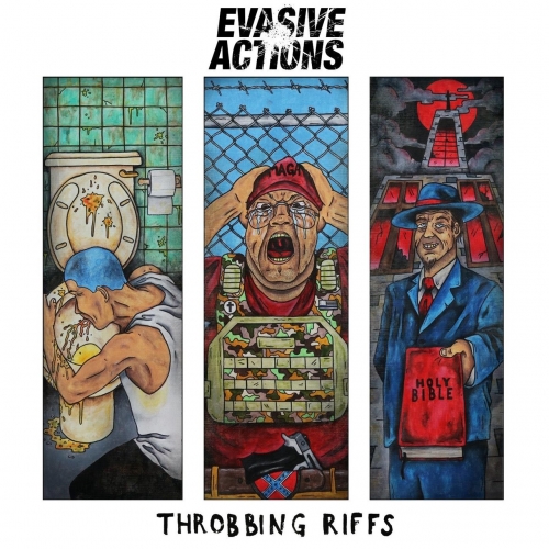 Evasive Actions - Throbbing Riffs (2022)