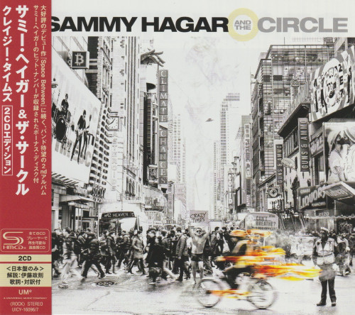 Sammy Hagar & The Circle -  Crazy Times (Japanese Edition) (2022) CD+Scans