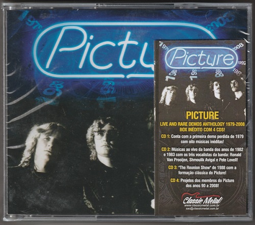 Picture - Live And Rare Demos Anthology 1979-2008 (4CD Box) (2021)