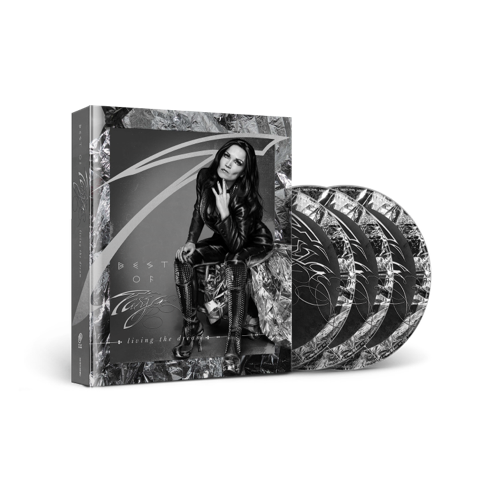 Tarja - Best Of: Living the Dream (Boxset 3 CD earBOOK) (2022) + Blu-ray
