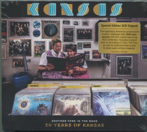 Kansas - Another Fork In The Road: 50 Years Of Kansas (2022) CD+Scans