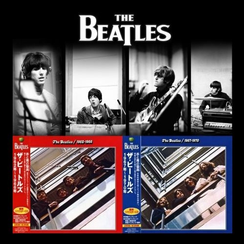 The Beatles - Rеd Аlbum & Вluе Аlbum (4СD) [Jараnesе Editiоn] (2010)