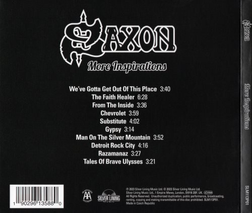 Saxon - More Inspirations (2023) CD+Scans 